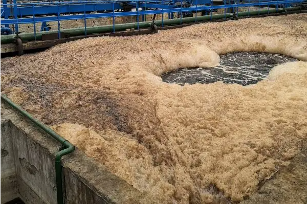 (圖:南輝垃圾廢水處理消泡劑廠家應用)